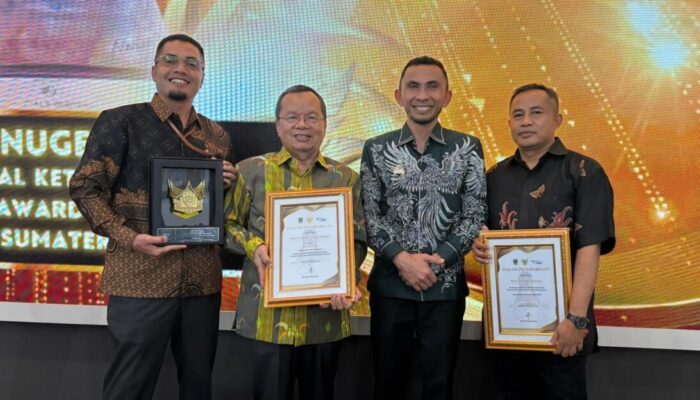 Komitmen Manusiakan Pekerja, Padang Panjang Sabet Paritrana Award 2025