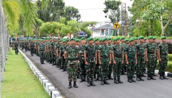 Yonif TP 897/Singgalang Resmi Menginjakkan Kaki di Kabupaten Agam
