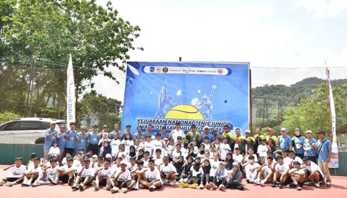 Gairah Tenis Junior di Sawahlunto, Kejurnas Wali Kota Cup Resmi Dibuka