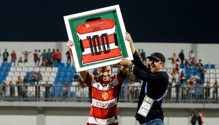 100 Laga Bersama Madura United, Lulinha Temukan Keluarga di Pulau Garam