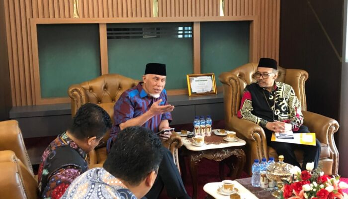 Gubernur Mahyeldi Bahas Pertumbuhan Ekonomi Sumbar Bersama BPS