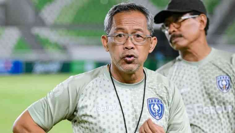 Head coach PSPS Pekanbaru, Aji Santoso.(ist)