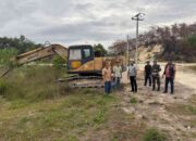 Patroli Tambang Galian C di Kampar, Tim Gabungan Temukan Excavator Tanpa Operator 