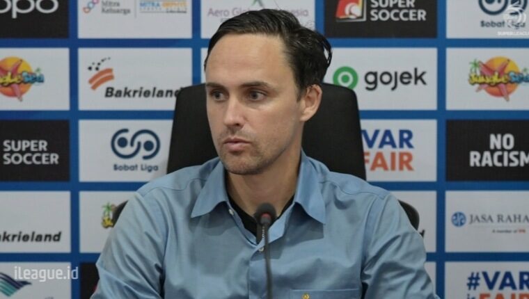 Pelatih Bhayangkara Presisi Lampung FC, Paul Munster.(ist)