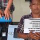 Tersangka berinisial MP (43) diamankan polisi usai kedapatan membawa narkotika jenis sabu dan ekstasi di Jorong Talago, Kecamatan Guguk, Kabupaten Limapuluh Kota, Selasa (11/11/2025). (Dok. Polres Limapuluh Kota)