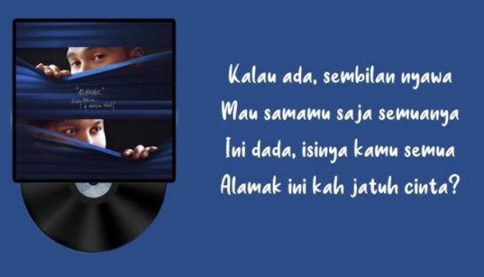 Ini Lirik Lagu Alamak ‘Kalau Ada 9 Nyawa’ dari Rizky Febian – Adrian Khalif