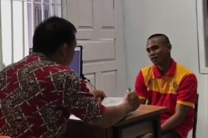 Fahri, mantan napi yang telah bebas usai masa hukumannya berakhir.
