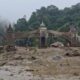 Penampakan longsor di Jembatan kembar Padang panjang, Sumatra Barat pada Kamis (27/11).Informasi sementara, adanya warga yang tertimbun di lokasi jembatan tersebut.(Ist/Ingatlah)