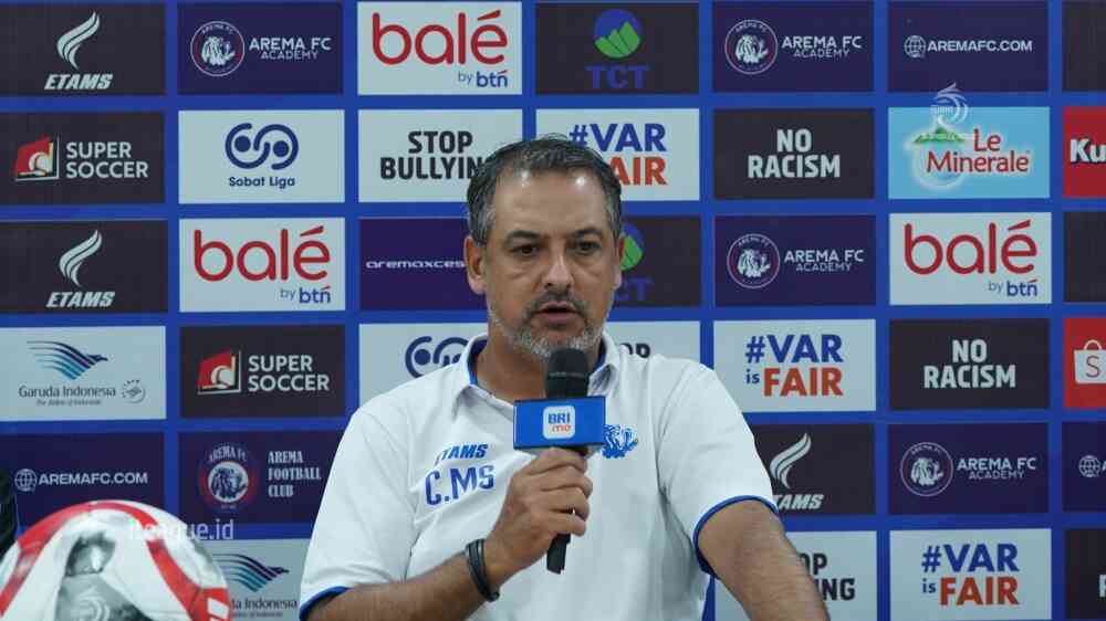 Pelatih Arema FC, Marcos Santos. (dok.ilb)