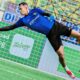 Kiper muda PSPS Pekanbaru, Erlangga Setyo.(ist)