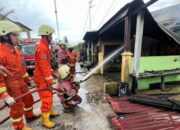 Kebakaran di Marpoyan Damai, Empat Rumah Hangus