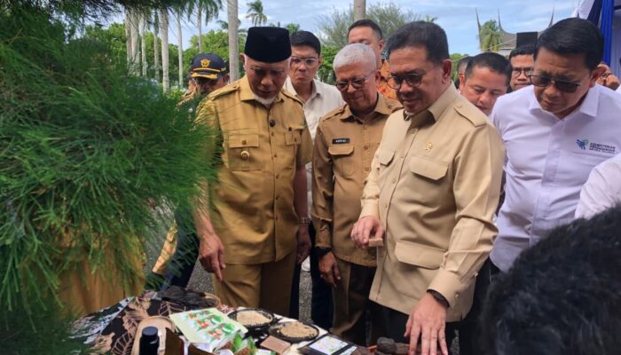 Mendag Lepas 27 Ton Gambir Sumbar ke India, Tegaskan Pentingnya Hilirisasi