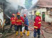 Empat Rumah Kontrakan di Padang Terbakar, Kerugian Capai Rp 400 Juta