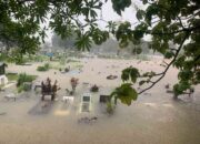 Luapan Batang Kuranji, Makam di TPU Tunggul Hitam Padang Terendam 1 Meter
