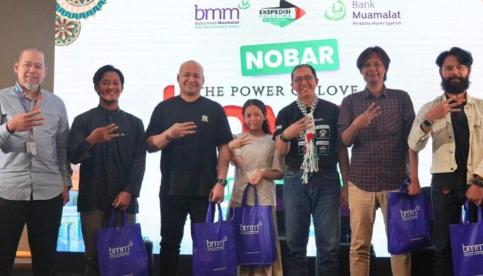Nonton Bareng Film Hayya, BMM dan Bank Muamalat Ajak Warga Bangun Empati Palestina