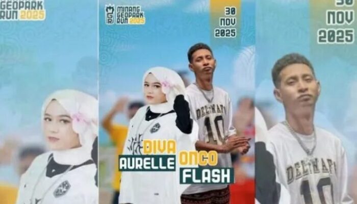 Diva Aurel dan Onco Flash Bintang Utama, Minang Geopark Run 2025 Siap Gegar Bukittinggi