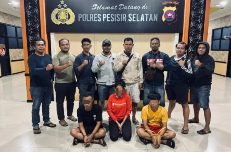 Polisi Tangkap Tiga Pelaku Narkoba di Pesisir Selatan, Salah Satunya Sopir. (ist)