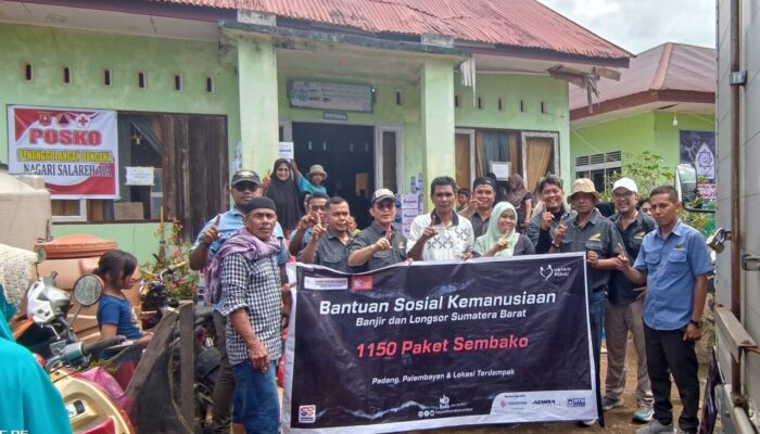Solidaritas Korporasi, Honda Hayati Distribusikan 500 Paket Sembako di Palembayan