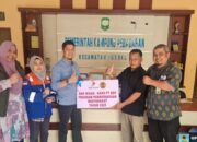 PT BSP Bantu Kampung Pebadaran Atasi Masalah Sampah dengan Motor Gerobak Roda Tiga