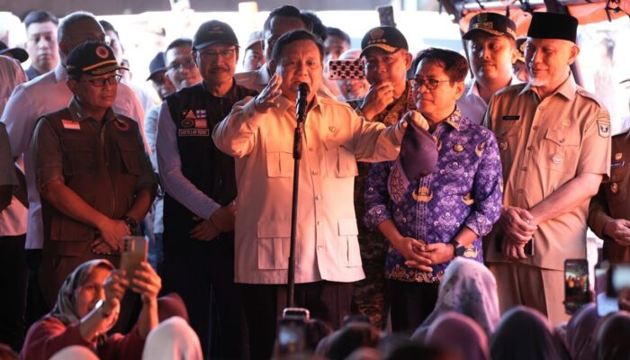 Prabowo Janjikan Pemulihan Total Infrastruktur Sumbar Pasca Bencana