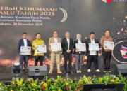 Bawaslu Sumbar Sabet Dua Penghargaan Nasional Kehumasan Terbaik Tahun 2025