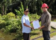 PT BSP Pasang Lima Tiang Listrik Permanen di Bandar Pedada, Warga Kini Tak Lagi Khawatir Jaringan Roboh