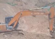 Diduga Akibat Menjadi Tempat Aktivitas Galian C, Lahan HPT di INHU Longsor