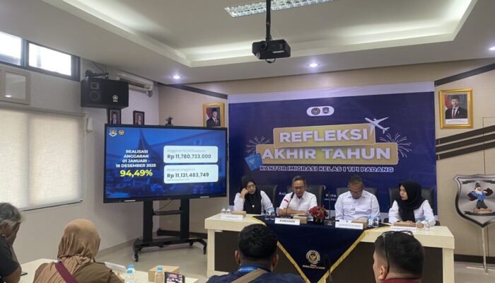 Refleksi Akhir Tahun, Pemohon E-Paspor di Imigrasi Padang 39 Ribu Orang