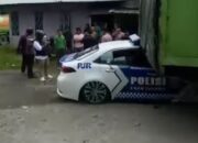 Kawal Ambulans, Mobil Patwal Polda Sumbar Alami Kecelakaan Beruntun