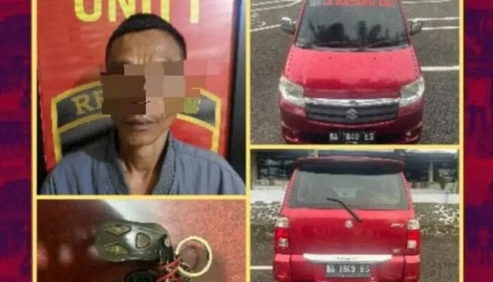 Laporan dari Warga, Pelaku Pencurian Mobil RSIA Sayang Ibu Ditangkap