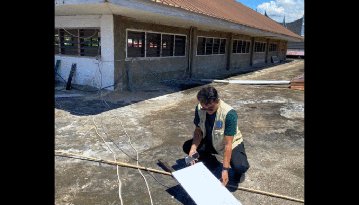 Kemenhan Kirim Starlink, Komunikasi Posko Bencana Padang Diperkuat