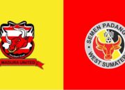 Semen Padang FC Incar Kemenangan di Markas Madura United