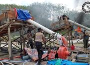 48 Rakit PETI di Kebun Karet Pemkab Kuansing Dimusnahkan Tim Gabungan