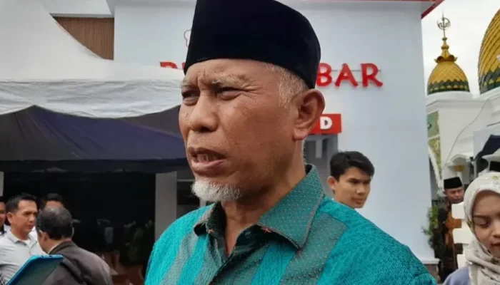 Gubernur Sumbar Mahyeldi Sambut Bantuan Asing Pascabencana