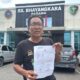 Novrianto usai melapor dugaan tindak penganiayaan terhadap dirinya ke Polresta Padang, Selasa (9/12). (Foto: Istimewa)