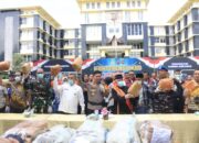 Kesibukan Darurat Bencana, Polda Sumbar Tetap Musnahkan 121 Kg Ganja