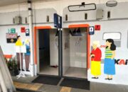 KAI Sumbar Sulap Toilet Stasiun Padang Jadi Estetik Modern Jelang Nataru