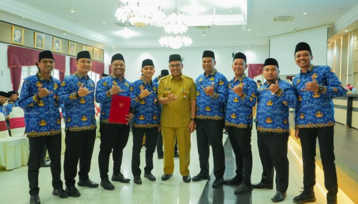 Resmi Jadi ASN, 117 PPPK Paruh Waktu Pemprov Sumbar Terima SK Pengangkatan