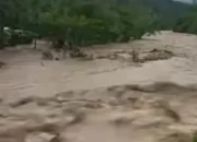 Hujan Lebat Guyur Pasbar, Warga Hilang Terseret Arus Sungai