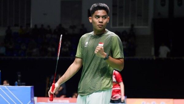 Singkirkan Wakil Malaysia, Zaki Ubaidillah Melaju ke Final SEA Games 2025. (dok. PBSI)