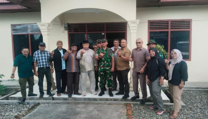 Dandim 0312 Padang Silaturahmi ke KAN Lubuk Kilangan Bahas Rencana Pendirian Makodam