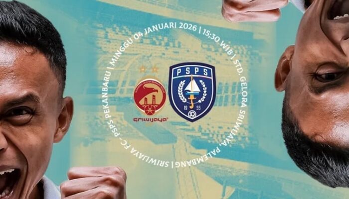 Begini Statistik PSPS dan Sriwijaya Jelang Duel di Stadion Gelora Sriwijaya