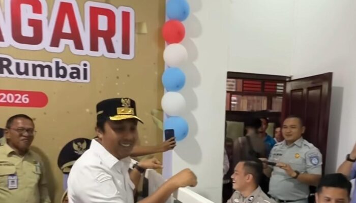 Wagub Vasko Resmikan Samsat Nagari Sungai Rumbai