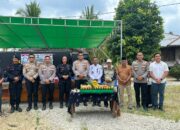 Kapolres Kampar Pimpin Doa Bersama, Renovasi Jembatan Gobah Resmi Dimulai