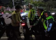 Suara Knalpot Brong Terhenti, Ditlantas Polda Riau Edukasi Remaja di Pekanbaru Lewat Blue Light Patrol