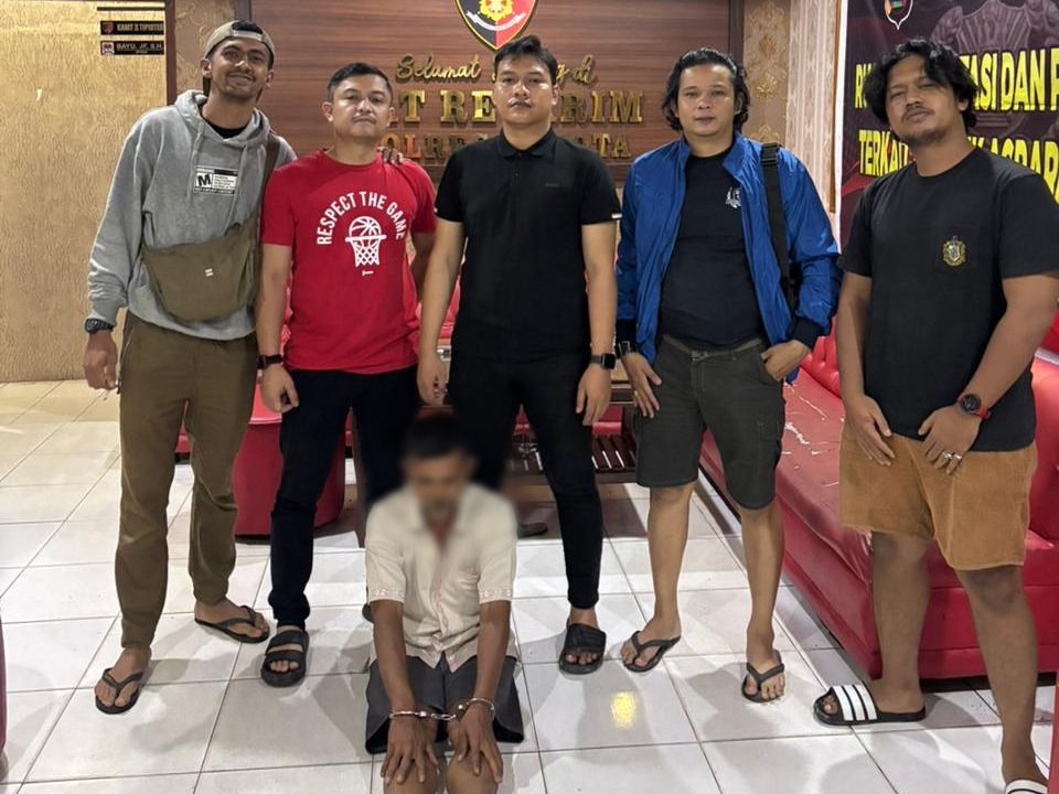 Satreskrim Polres Limapuluh Kota Amankan Pelaku Penggelapan Rp30 Juta. (dok. Humas Polres Limapuluh Kota)