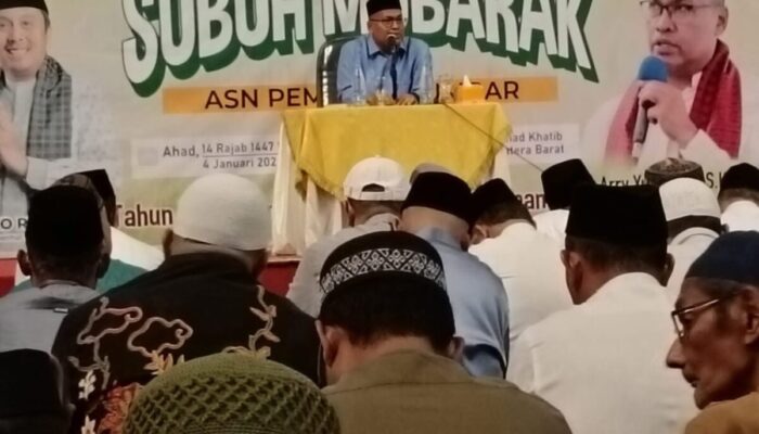 Subuh Mubarakah 2026, Sekda Sumbar Ajak ASN Perbaiki Niat Kerja