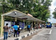 Halte Trans Padang Imam Bonjol Kini Dilengkapi CCTV dan Charger