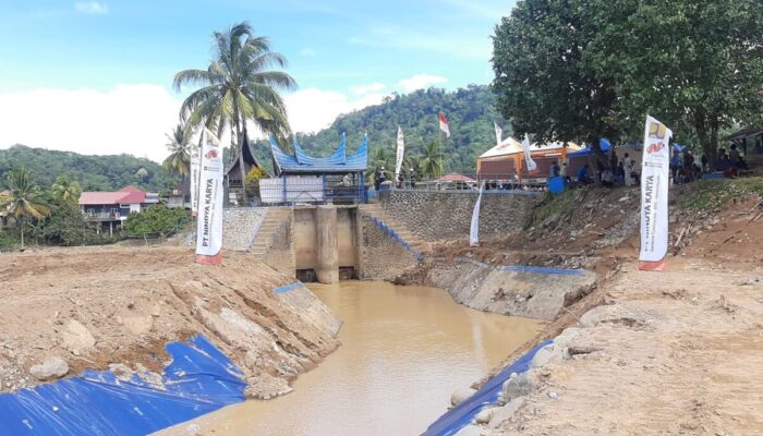 Menteri PU Percepat Rehab Rekon Bendungan Batang Kuranji Padang