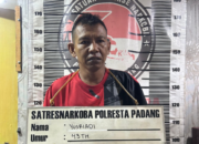 Polresta Padang Ringkus Buruh Pemilik 17 Paket Sabu di Koto Lalang